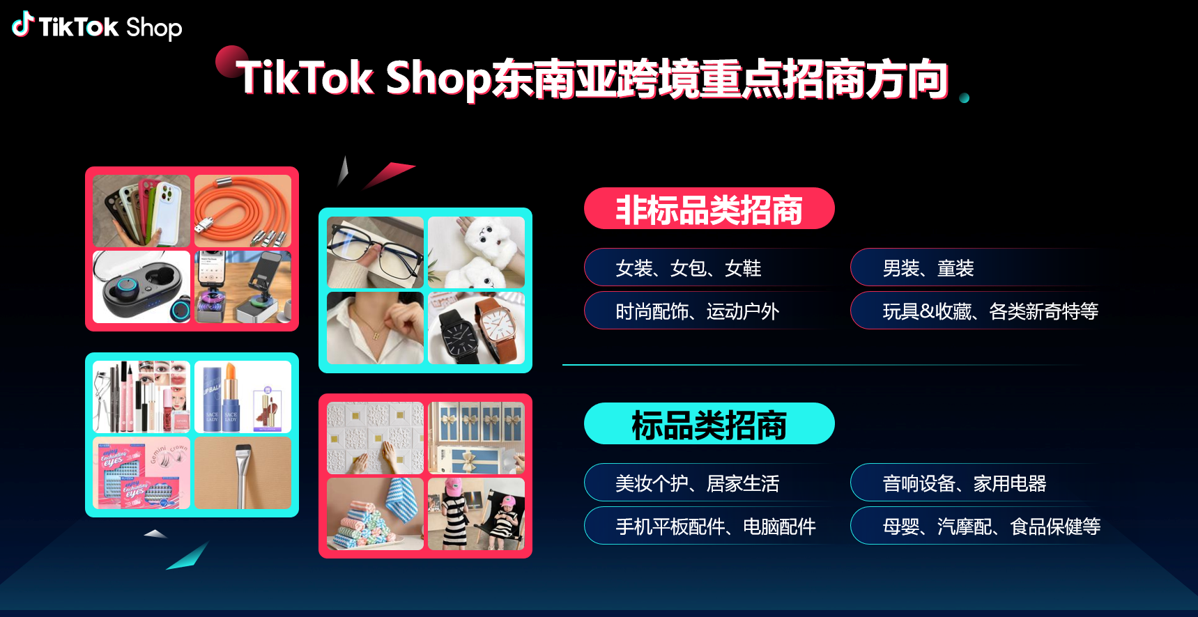 【TikTok Shop知识大纲更新】【东南亚】平台重点招商类目