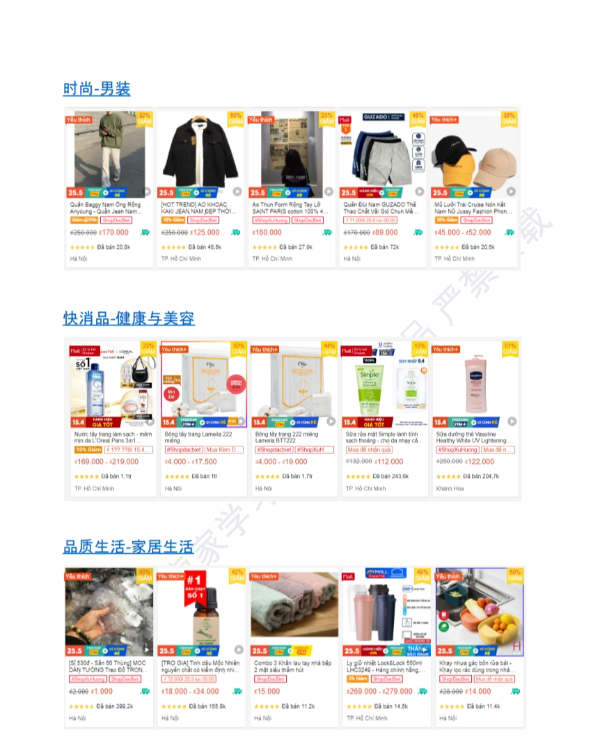 【Shopee市场周报】虾皮越南站2024年5月第3周市场周报