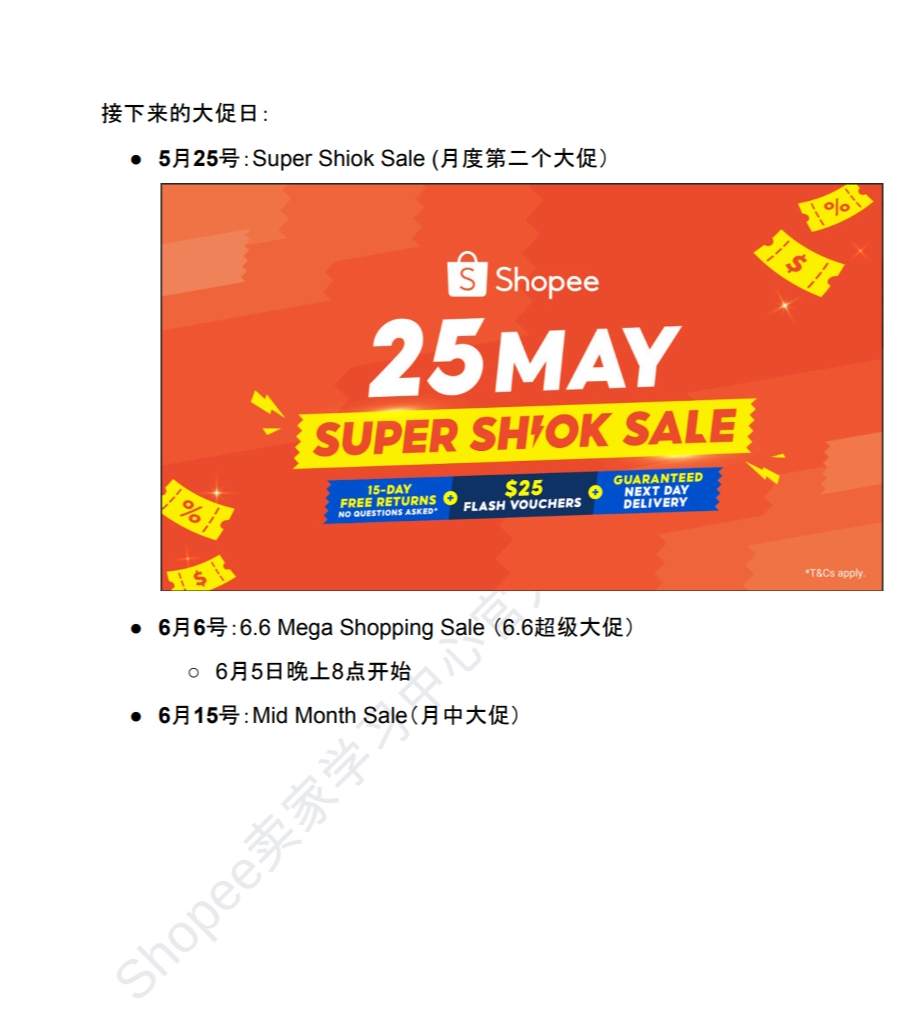 【Shopee市场周报】虾皮新加坡站2024年5月第3周市场周报