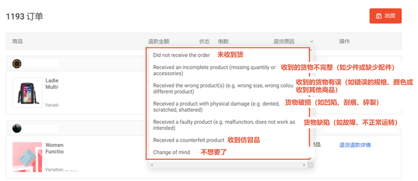 【Shopee知识大纲更新】订单退货退款