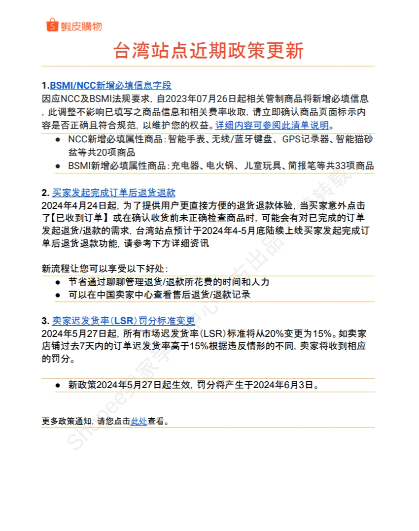 【Shopee市场周报】虾皮台湾站2024年6月第1周市场周报