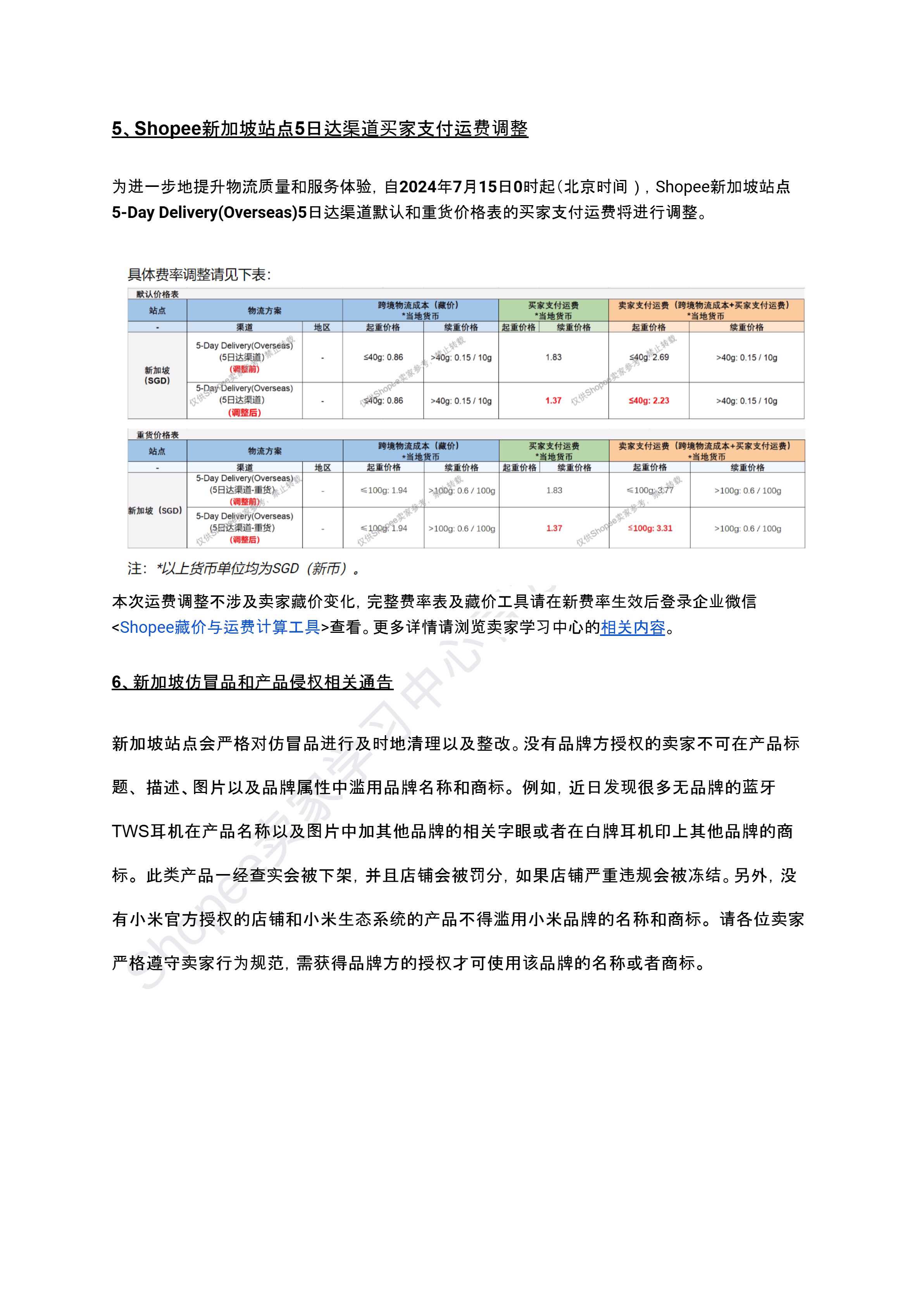 【Shopee市场周报】虾皮新加坡站2024年9月第4周市场周报