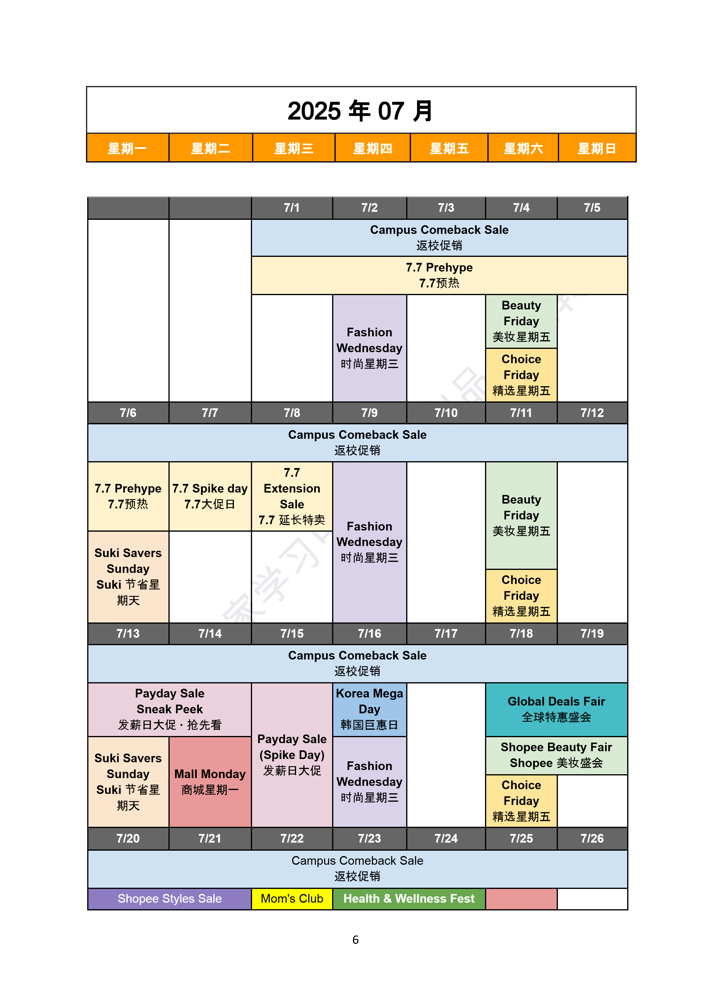 【Shopee市场周报】虾皮菲律宾站2025年7月第3周市场周报 