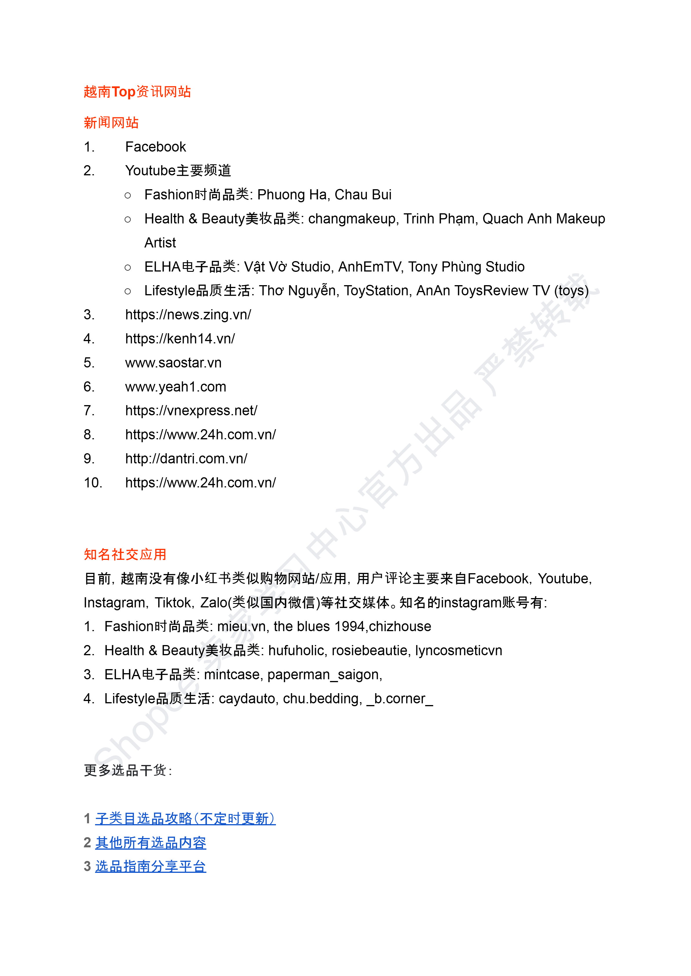 【Shopee市场周报】虾皮越南站2025年8月第1周市场周报