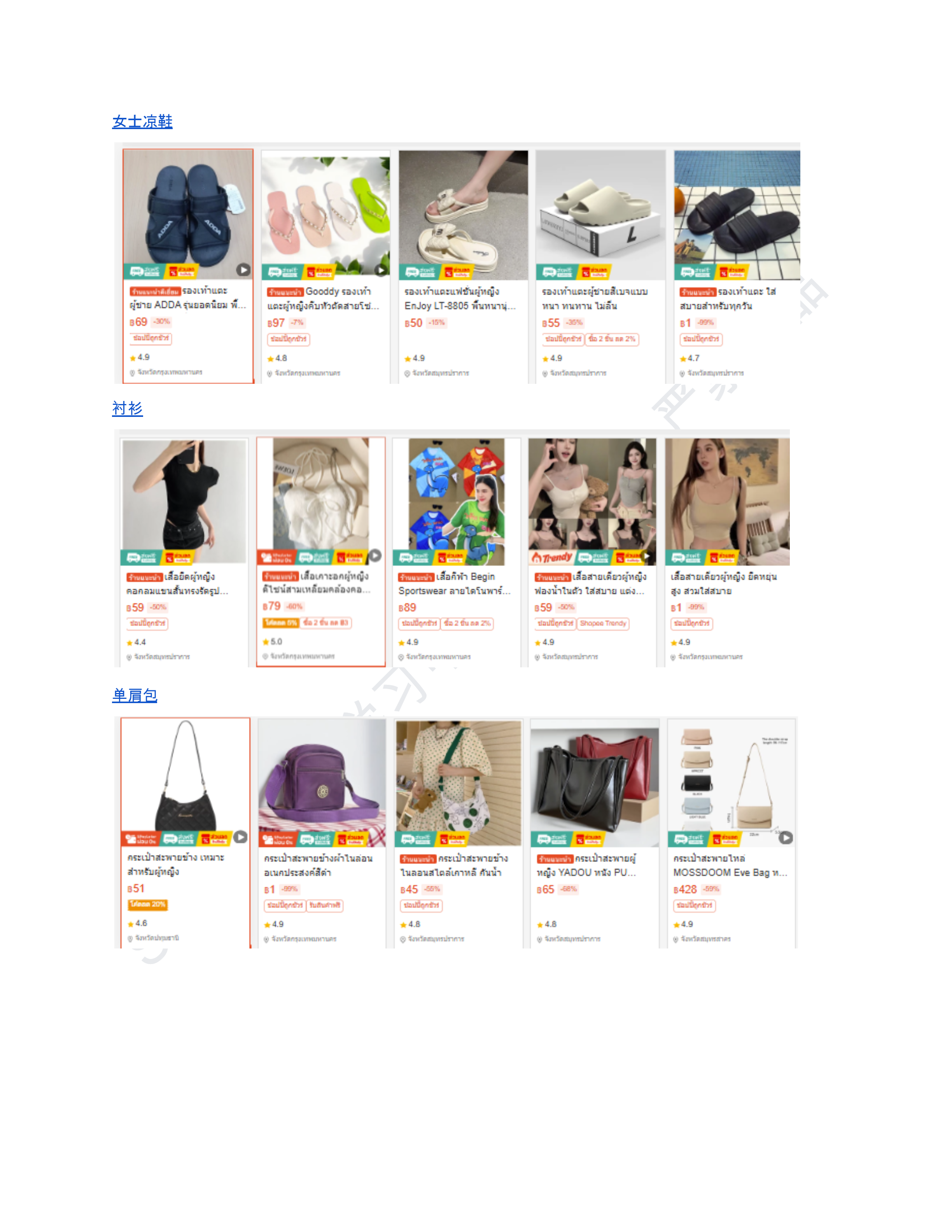 【Shopee市场周报】虾皮泰国站2025年7月第3周市场周报