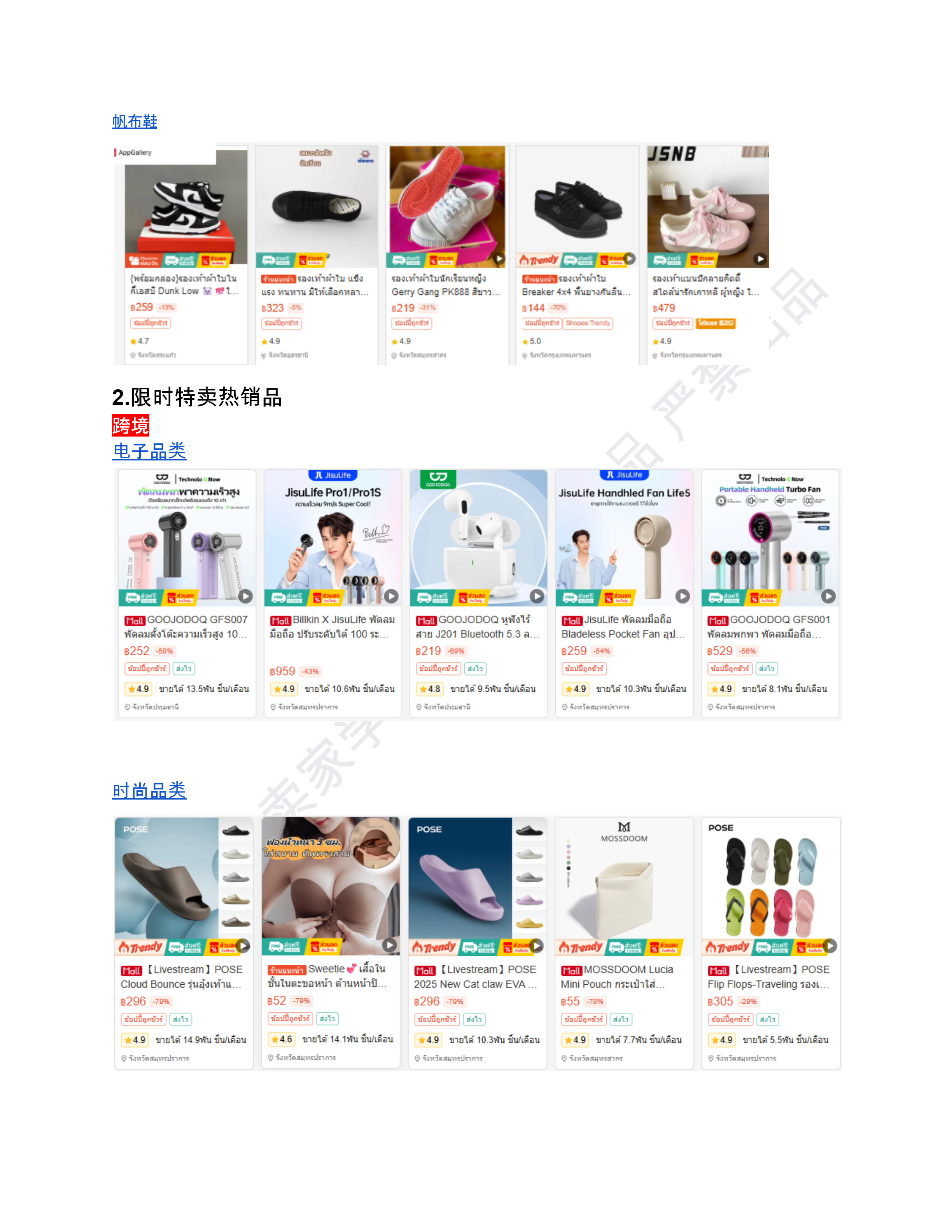 【Shopee市场周报】虾皮泰国站2025年7月第3周市场周报