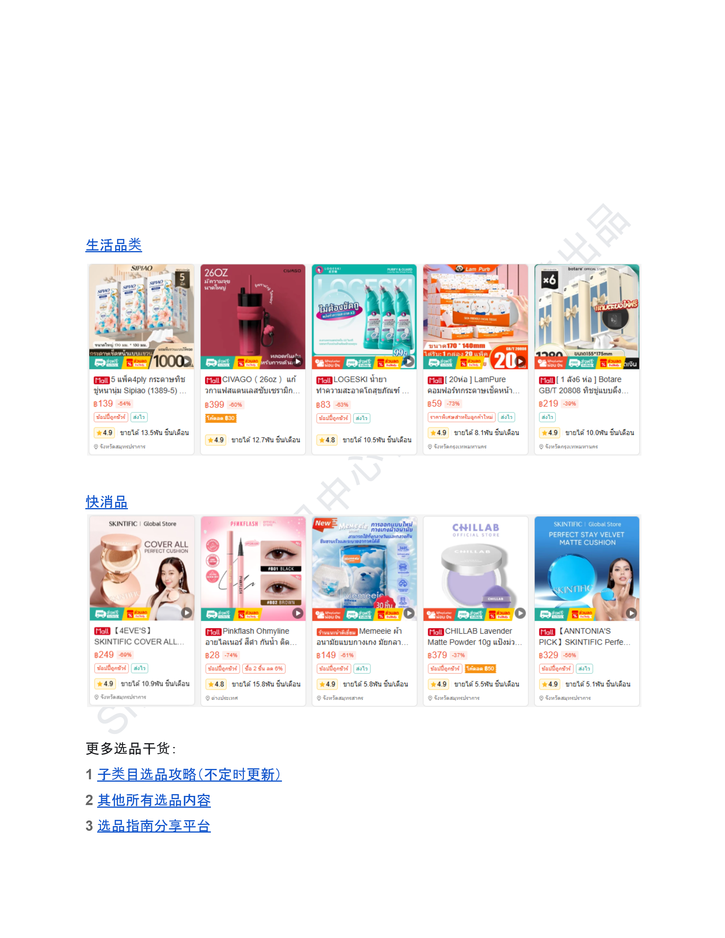 【Shopee市场周报】虾皮泰国站2025年7月第3周市场周报