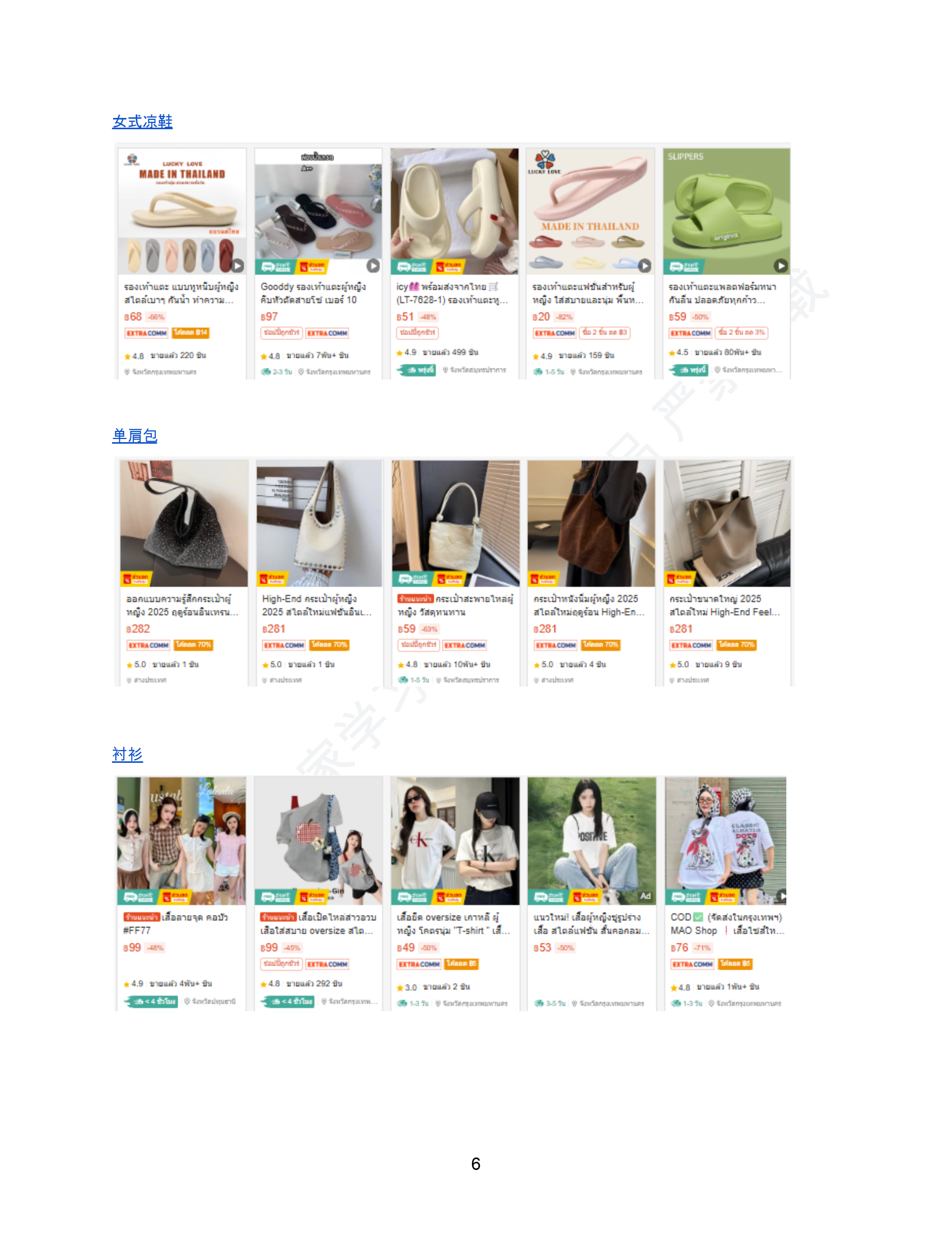 【Shopee市场周报】虾皮泰国站2025年8月第4周市场周报