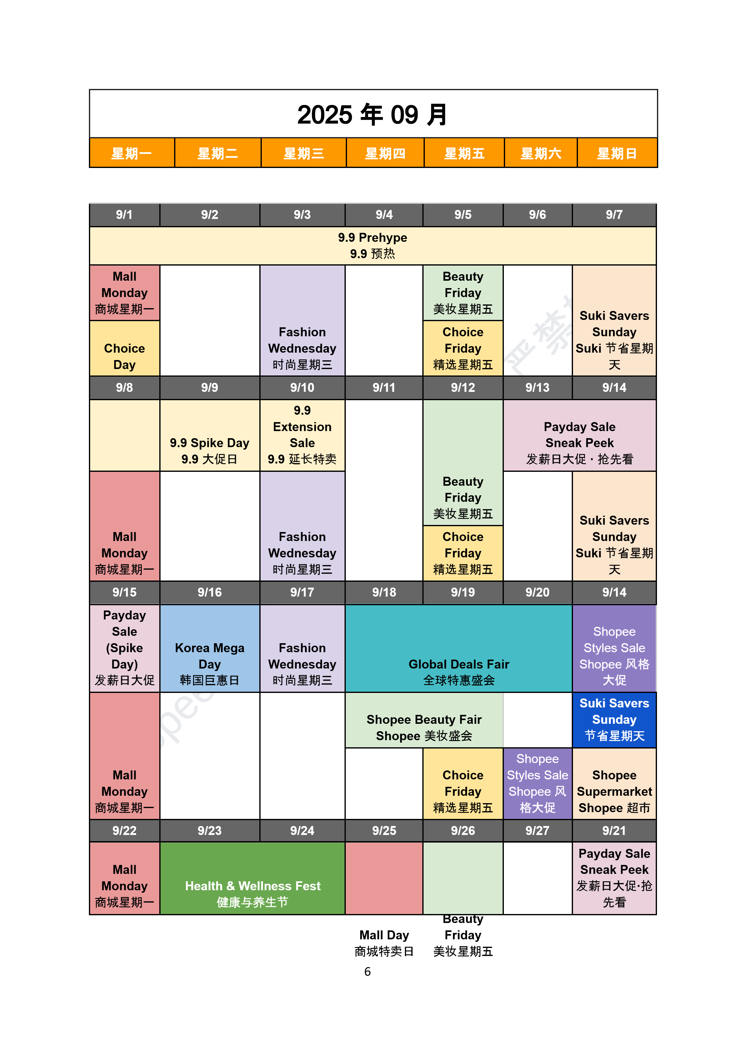 【Shopee市场周报】虾皮菲律宾站2025年9月第1周市场周报