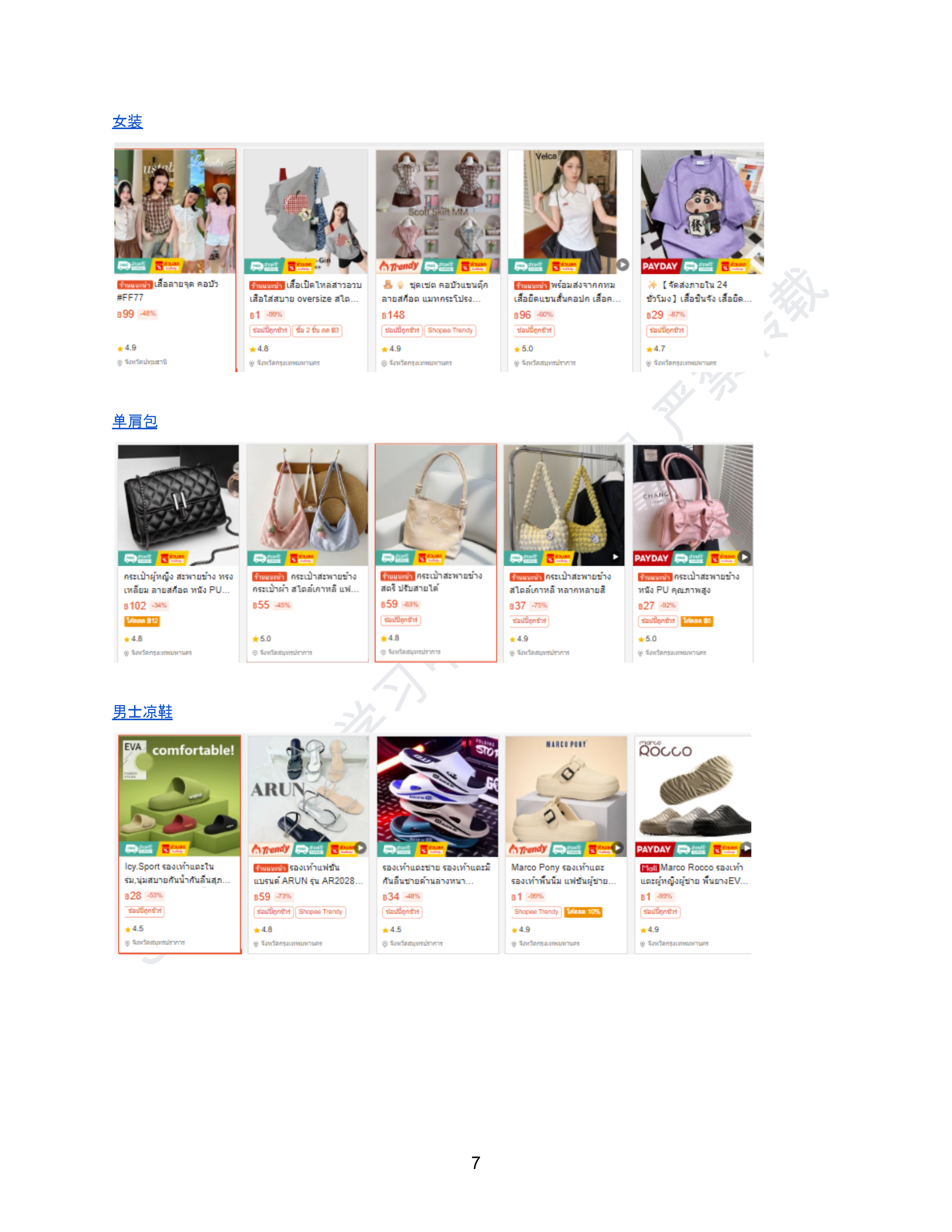 【Shopee市场周报】虾皮泰国站2025年9月第1周市场周报
