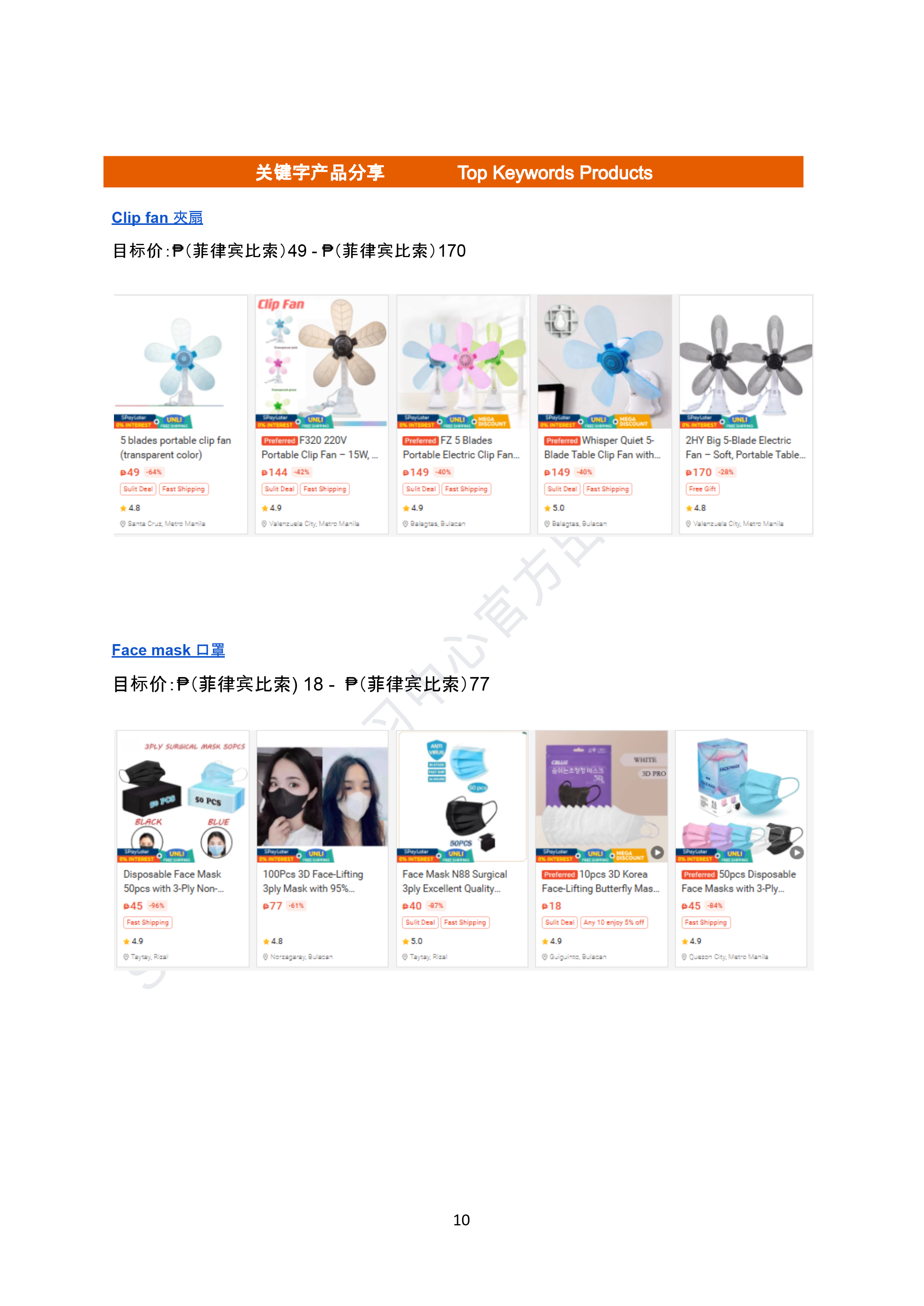 【Shopee市场周报】虾皮菲律宾站2025年11月第1周市场周报
