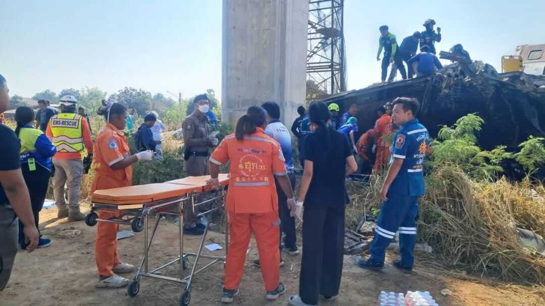 突发悲剧！泰国在建高铁重大事故致22人死亡