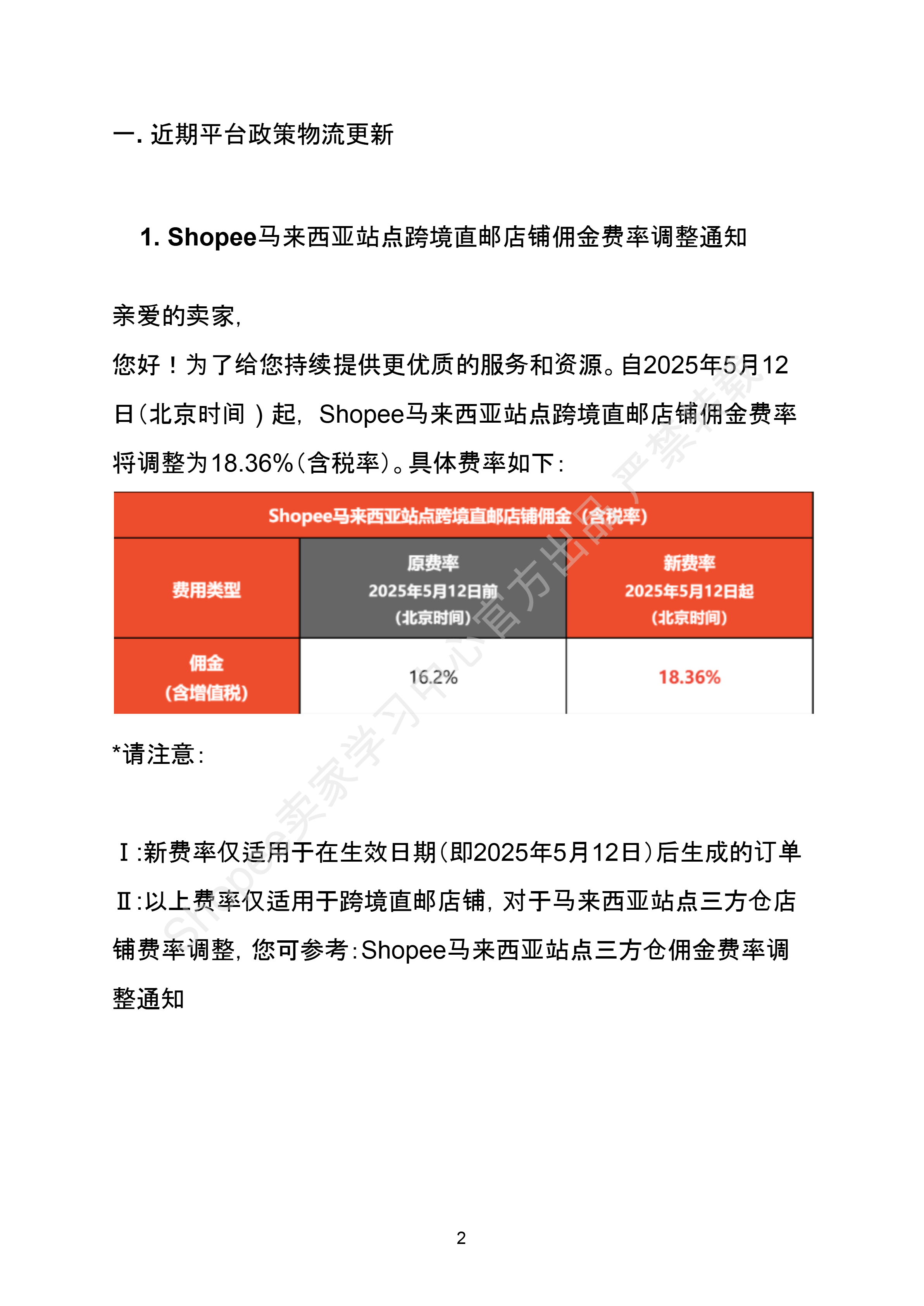 【Shopee市场周报】虾皮马来西亚站2026年1月第2周市场周报