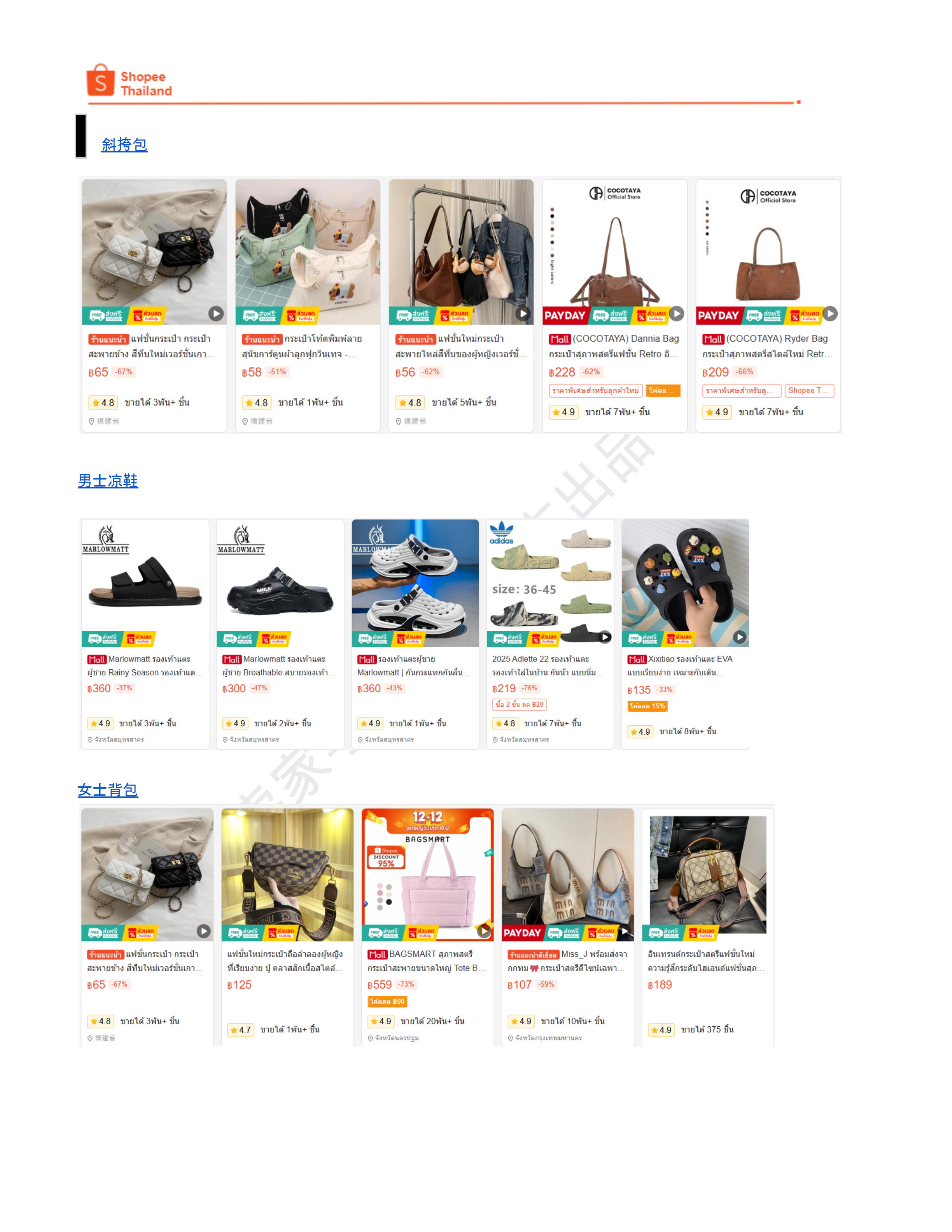 【Shopee市场周报】虾皮泰国站2026年1月第4周市场周报