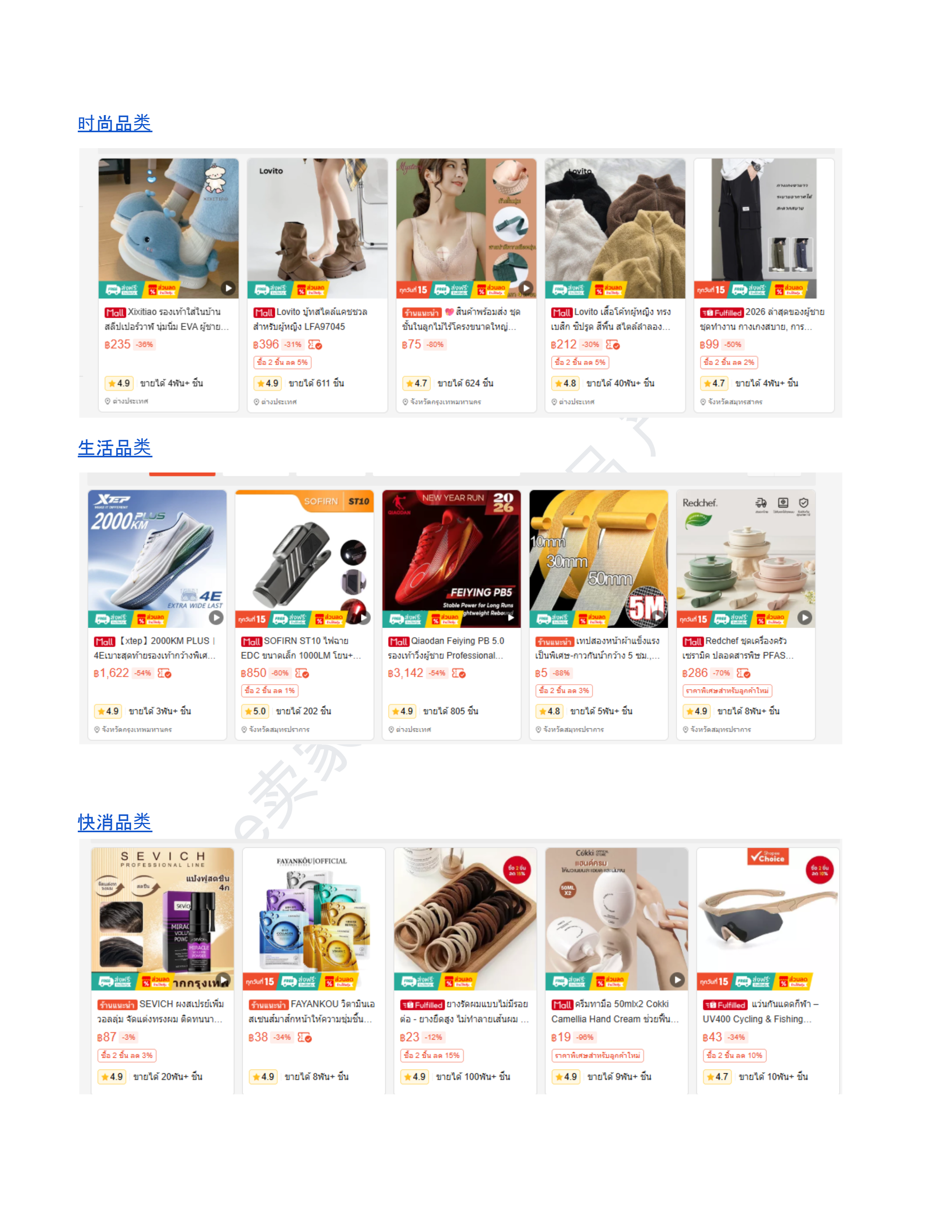 【Shopee市场周报】虾皮泰国站2026年3月第3周市场周报