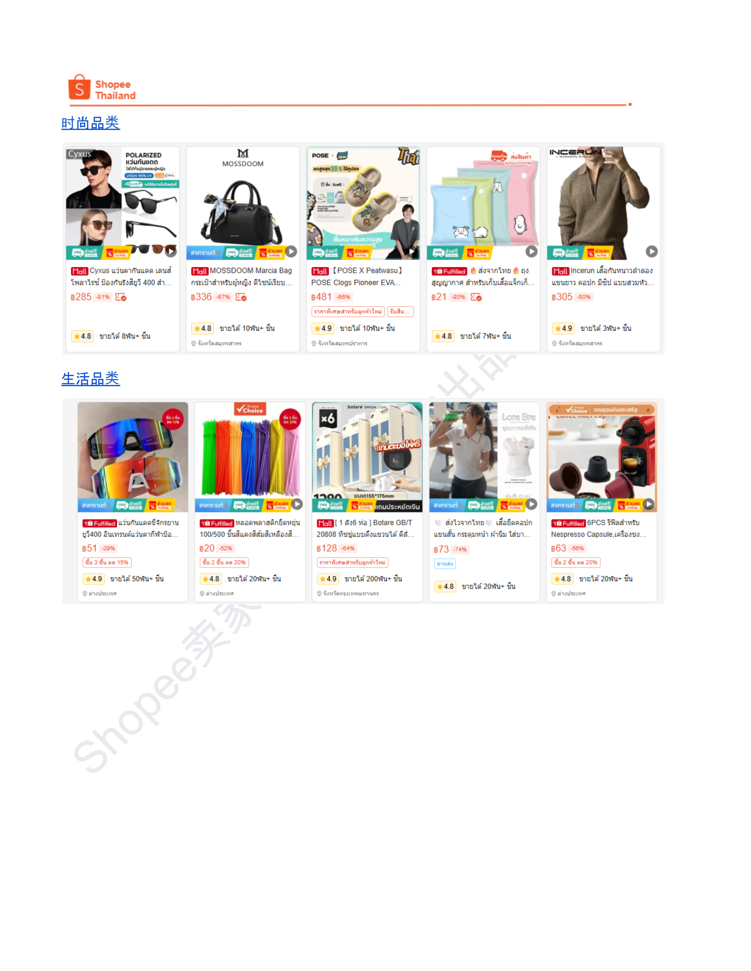 【Shopee市场周报】虾皮泰国站2026年4月第3周市场周报