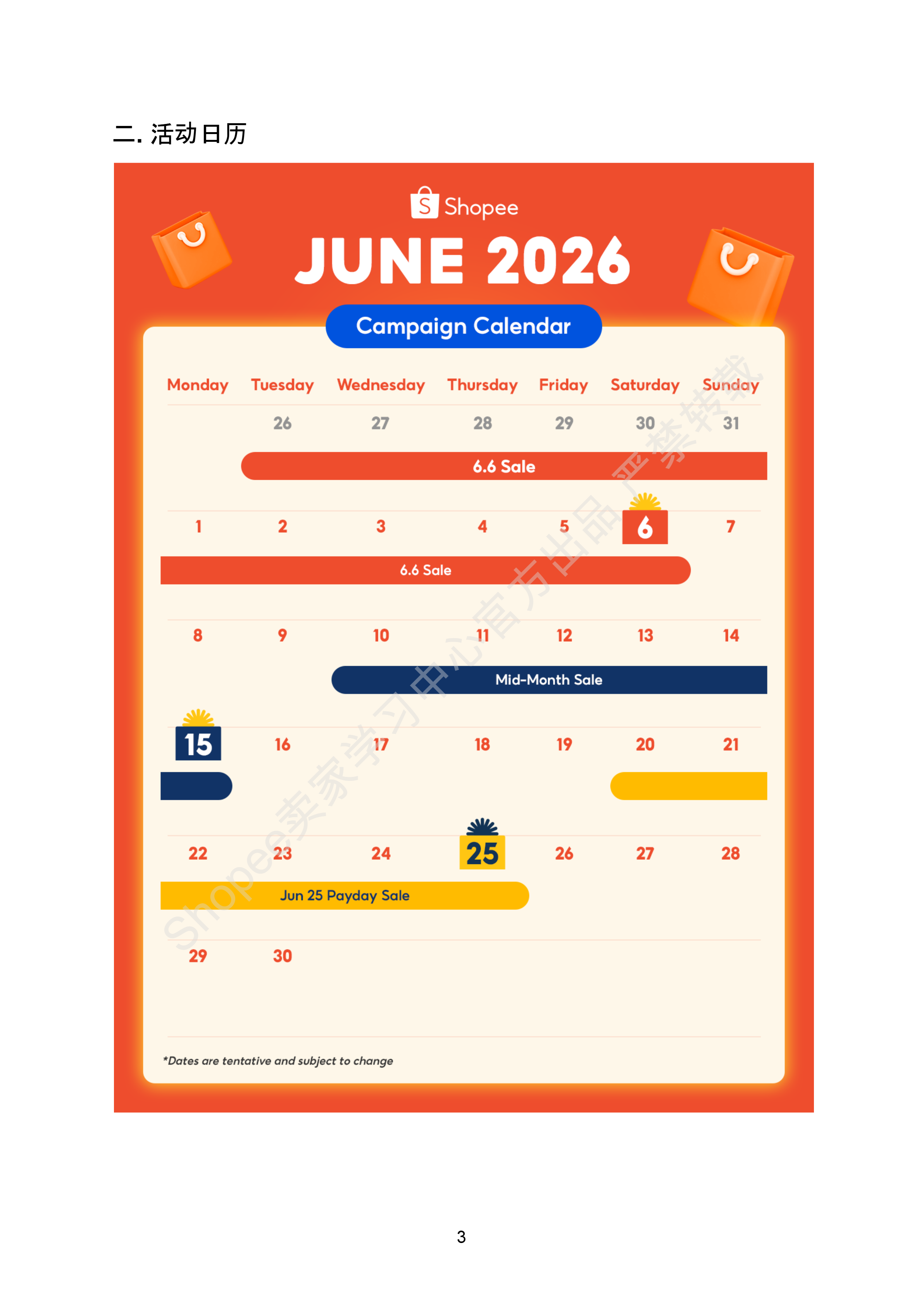 【2026年6月第2周】虾皮马来西亚站:海外仓佣金调整、6月大促日历及Top热搜选品