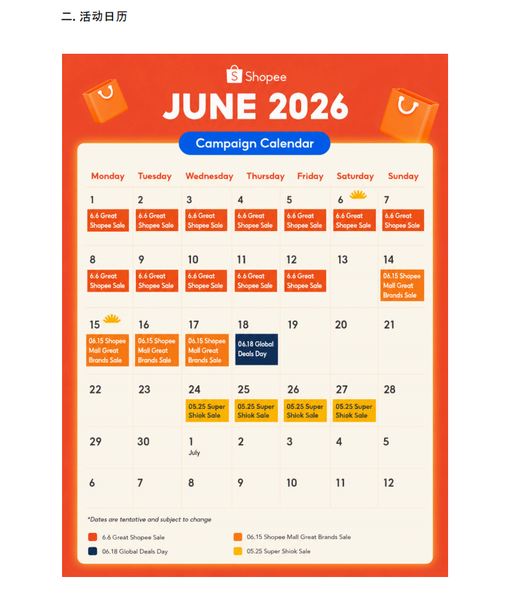 【2026年6月第3周】虾皮新加坡站:费用、合规、活动及选品全维度运营