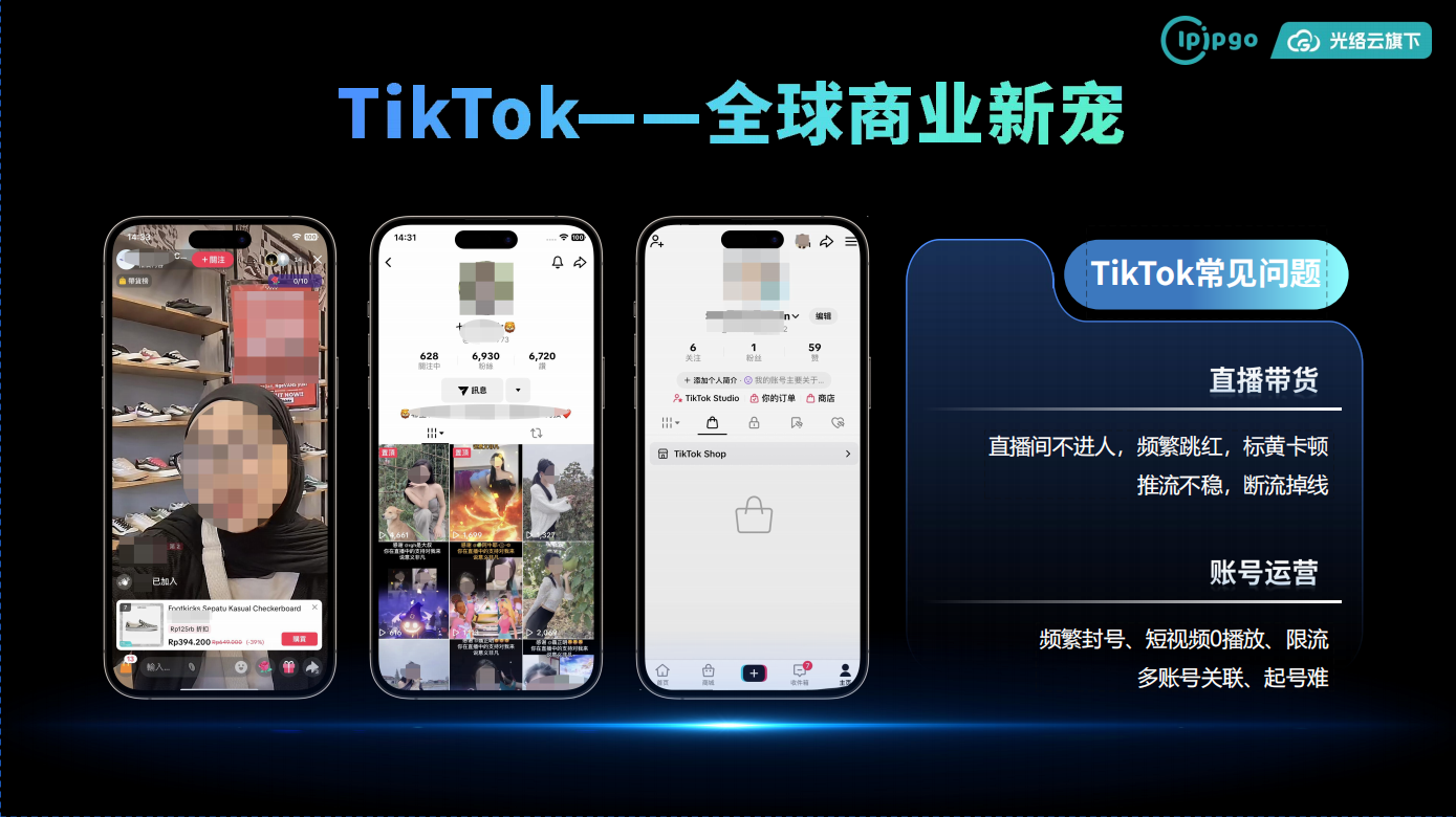 IPIPGO海外IP代理-企业级TK专线