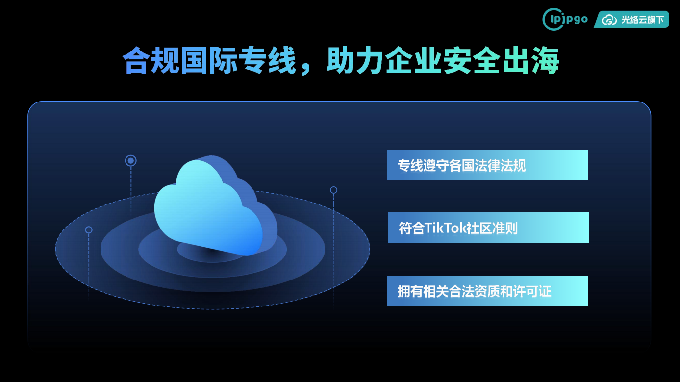 IPIPGO海外IP代理-企业级TK专线