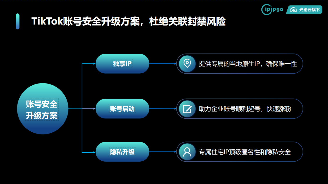 IPIPGO海外IP代理-企业级TK专线
