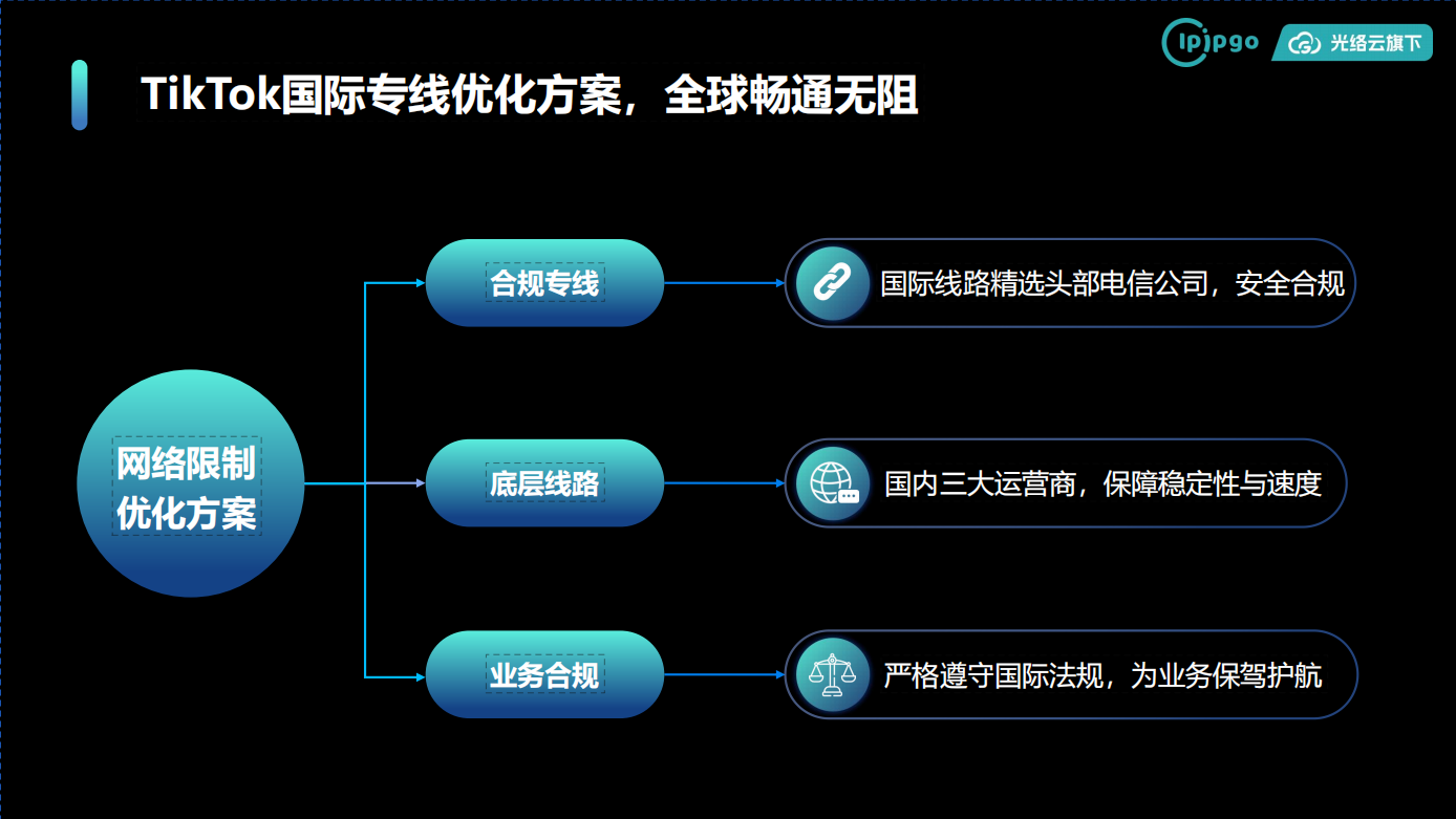 IPIPGO海外IP代理-企业级TK专线