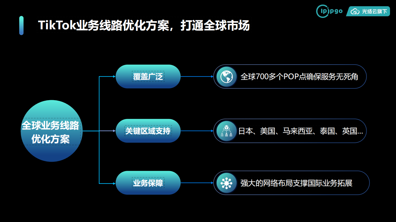 IPIPGO海外IP代理-企业级TK专线