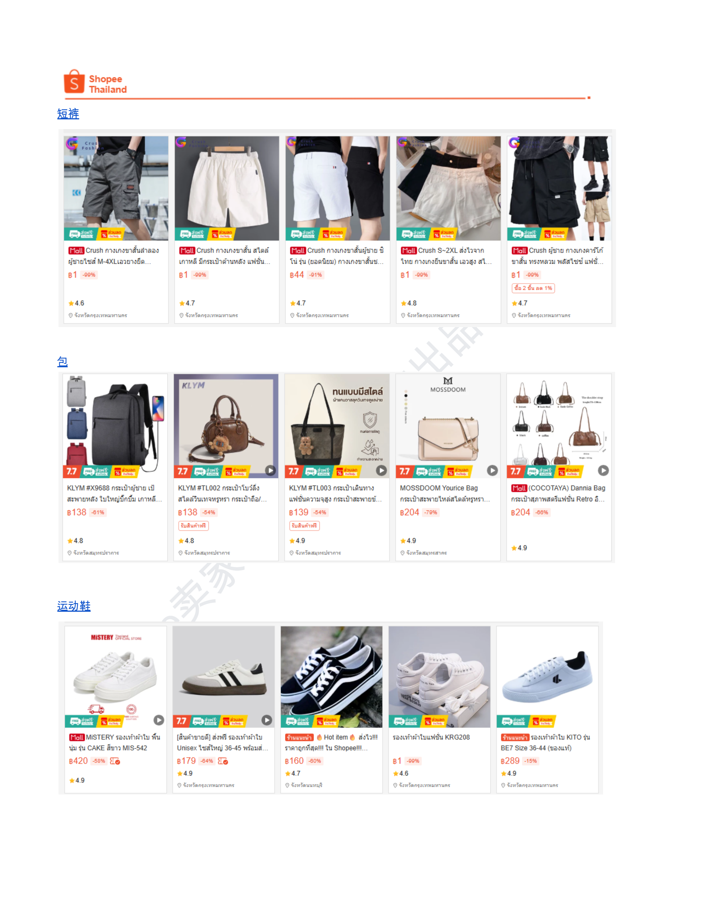 【Shopee市场周报】虾皮泰国站2026年7月第2周市场周报
