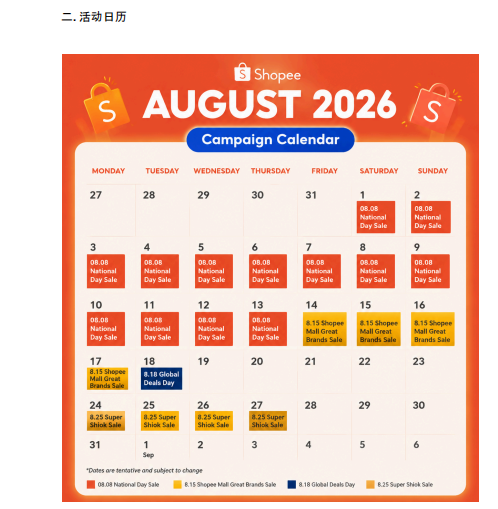 【2026年8月第2周】虾皮新加坡站:海外仓佣金税费上调如何控成本?Shopee 新加坡 8 月大促热搜选品周报指南