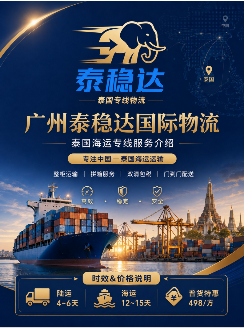 泰稳达-泰国专线物流