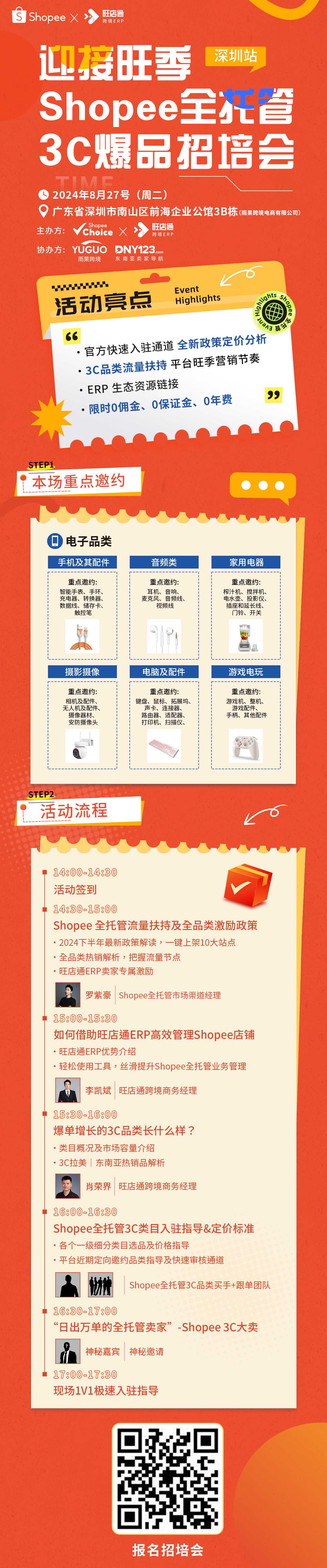 迎接旺季Shopee全托管3C爆品招培会