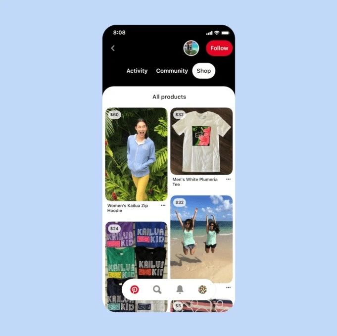 Pinterest更新电商工具，进一步与Shopify集成