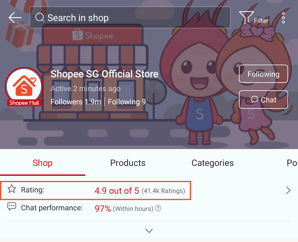提升您的Shopee商店评价！