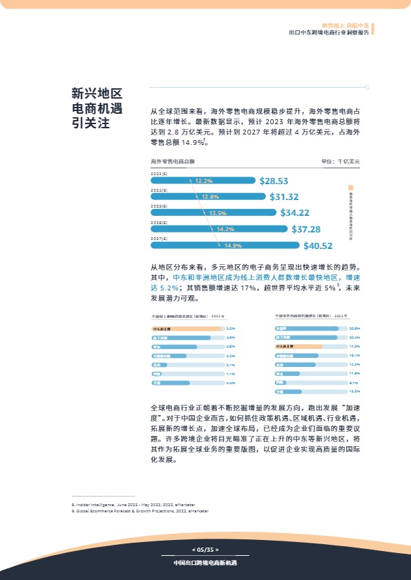 出口中东跨境电商行业洞察报告-亚马逊全球开店 