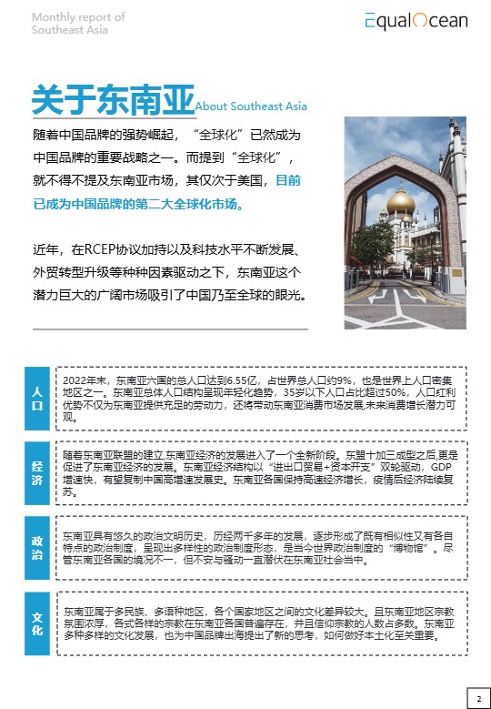 【亿欧智库】海外市场研究月报——东南亚 