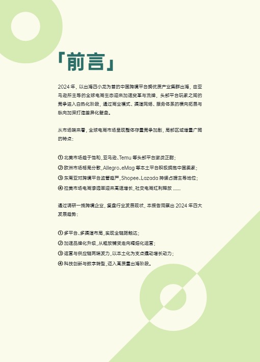 【AMZ123】2024跨境电商行业年度报告 
