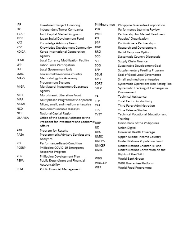 英文【世界银行】20252031财年菲律宾国家伙伴关系框架2025【发现报告 fxbaogao.com】 
