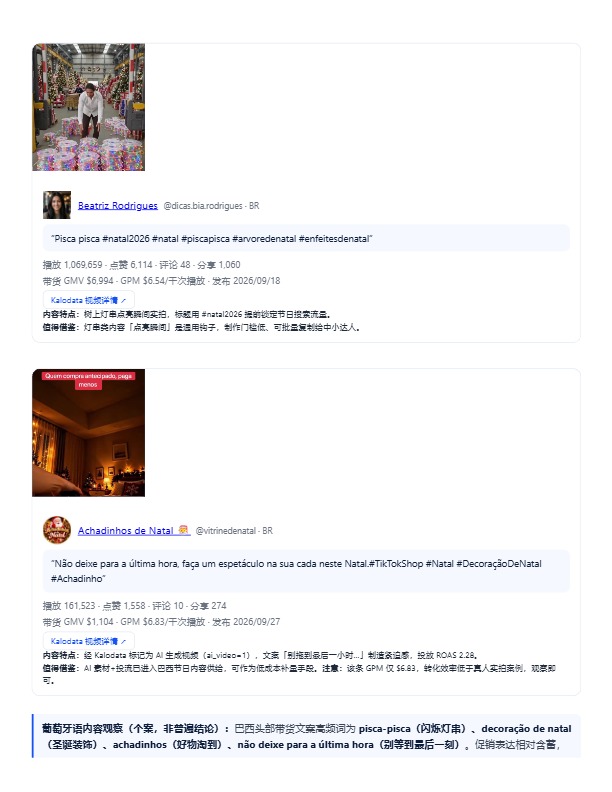 2026 TikTok Shop拉美圣诞节趋势与选品洞察